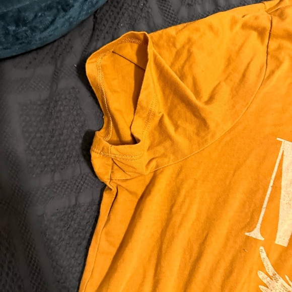 Plus Size Torrid 2X Graphic TShirt Nirvana Mustard Yellow - Picture 3 of 6